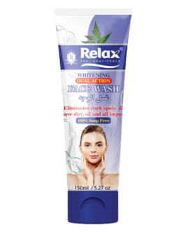 RELAX | TUBE 150ML (DUAL ACTION FACE WASH)