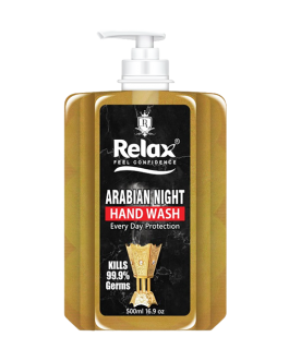 RELAX | ARABIC HAND WASH 500ML (ARABIAN NIGHTS)