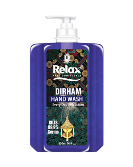 RELAX | ARABIC HAND WASH 500ML (DIRHAM)