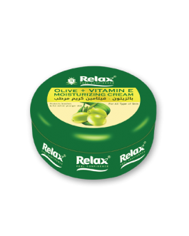 RELAX | CREAM 250GM (OLIVE + VITAMIN E)