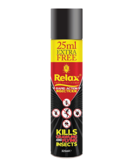 RELAX | INSECTICIDE SPRAY 325ML (BLACK)